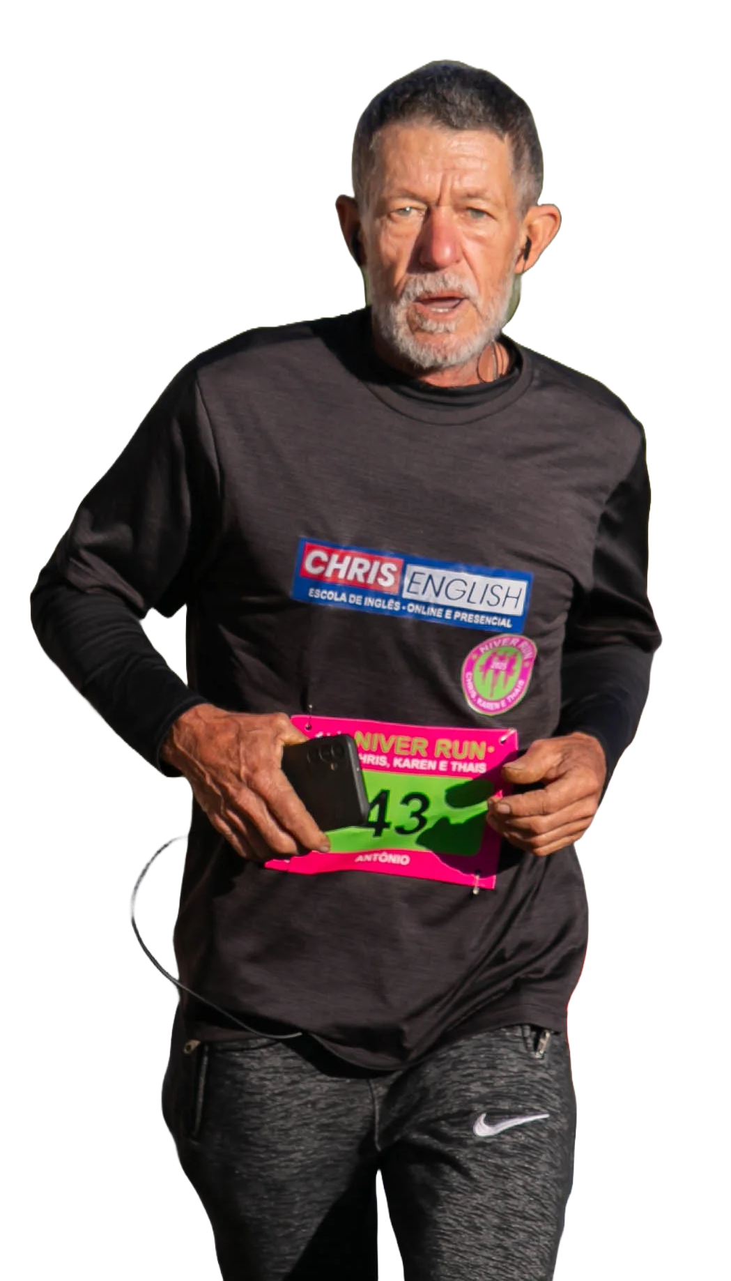 Foto do atleta Sr Antônio